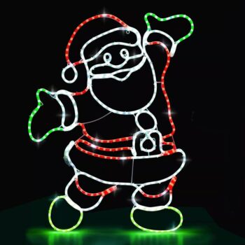 Large, 50CM, LED Christmas String Lights for Outdoor Use (Father Christmas)